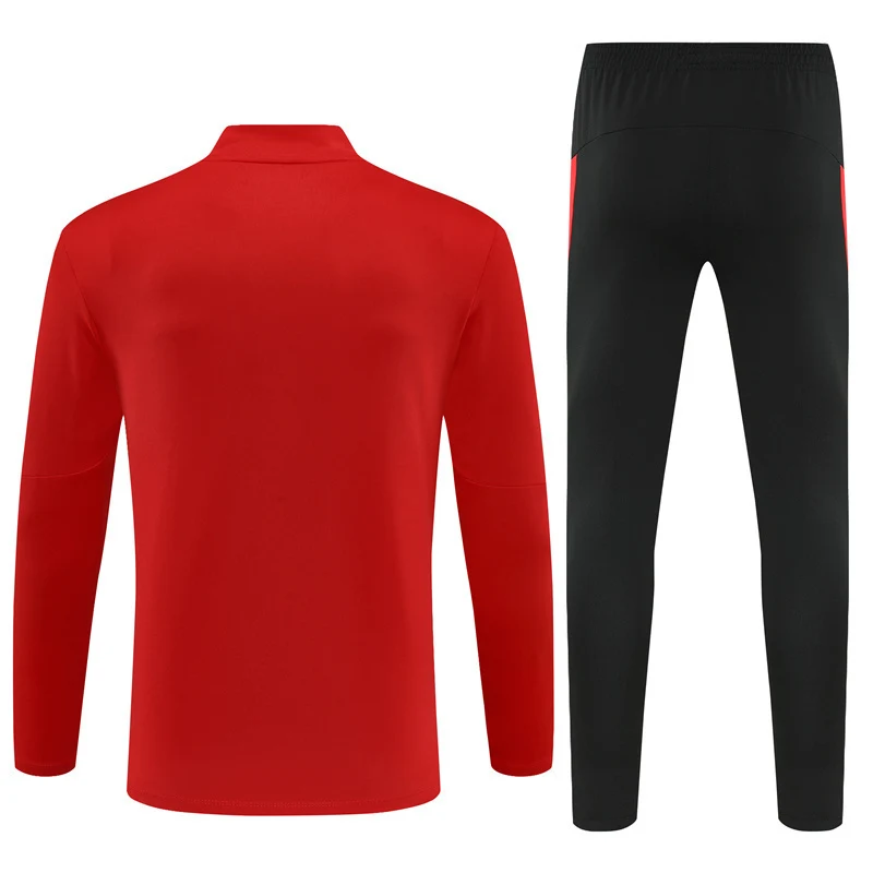 2025-26 Portugal Red Half-Zip Training Jersey view 19