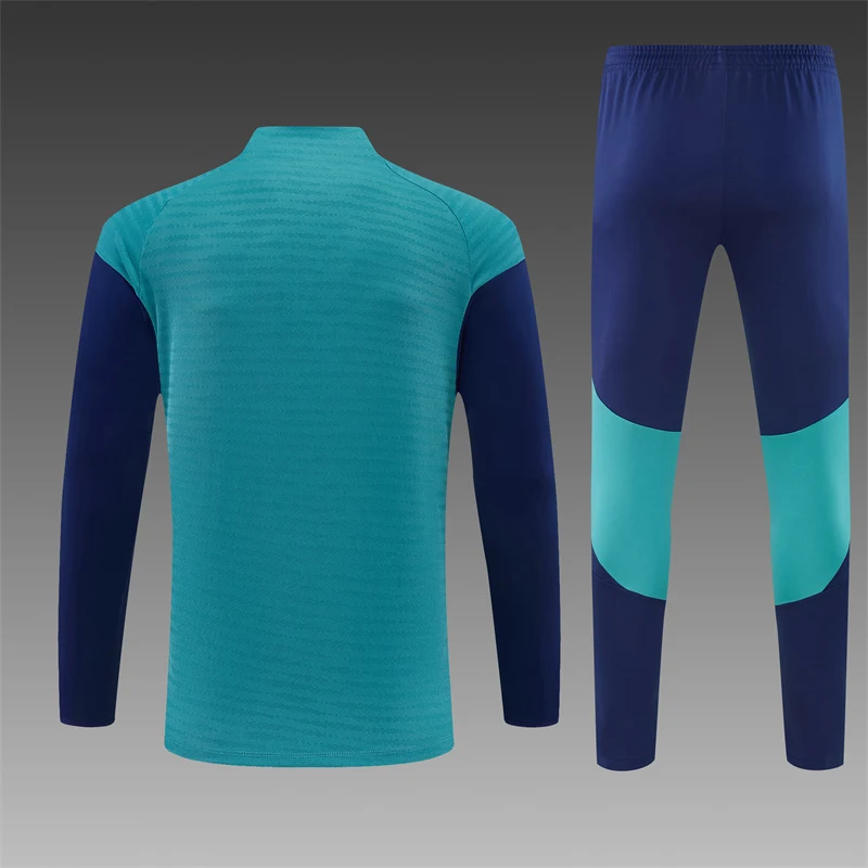 2025-26 Arsenal Green Half-Zip Training Jersey view 2