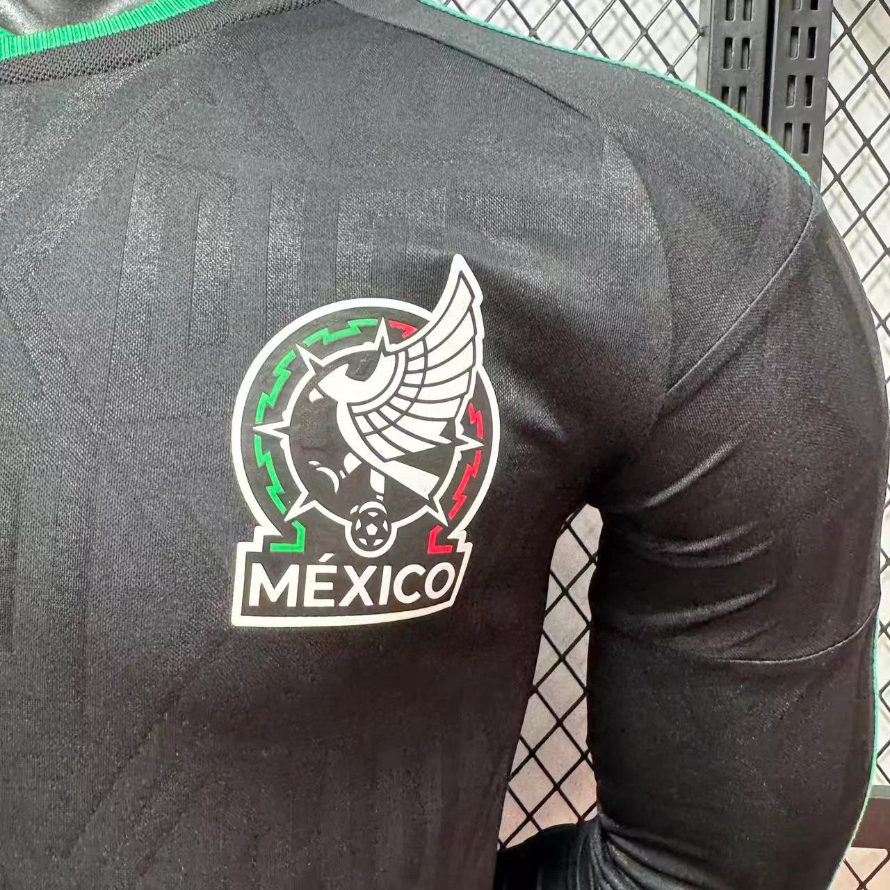 2026-27 Mexico Second Away Long-Sleeve Jersey – Player Version view 5