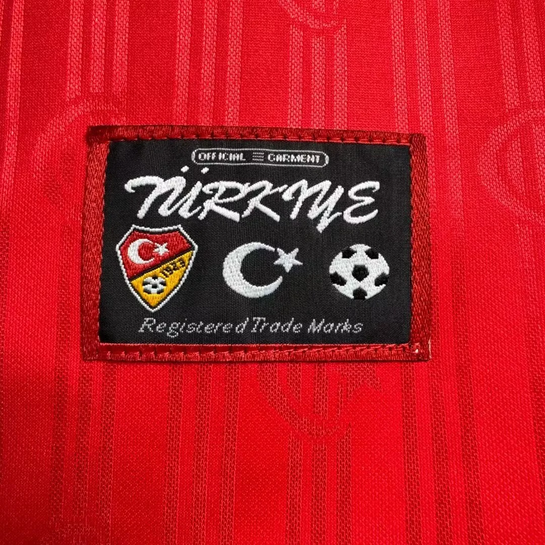 1996 Türkiye Home Retro Jersey view 7