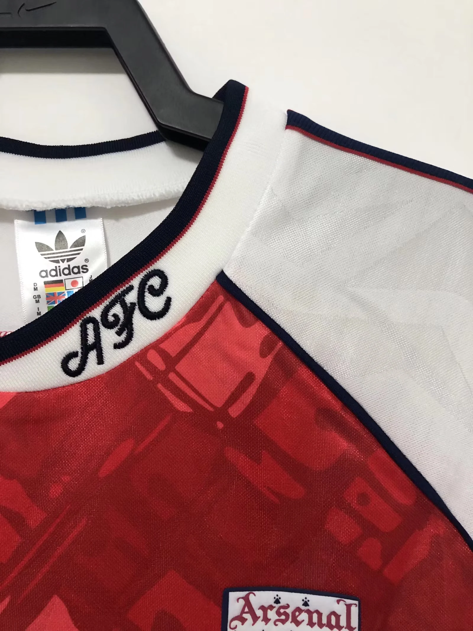 1990-92 Arsenal Home Retro Jersey view 9
