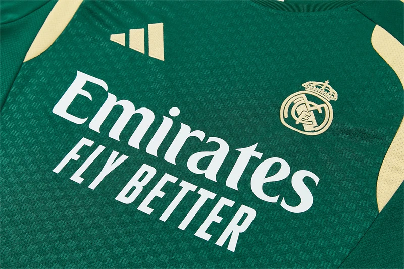 2026-27 Real Madrid Green Short-Sleeve Training Jersey view 13