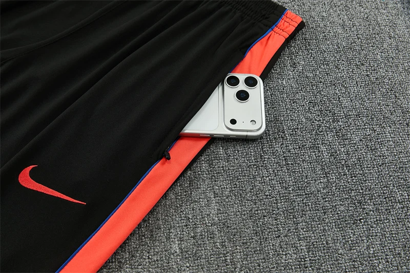 2026-27 Paris Black Half-Zip Training Jersey view 3