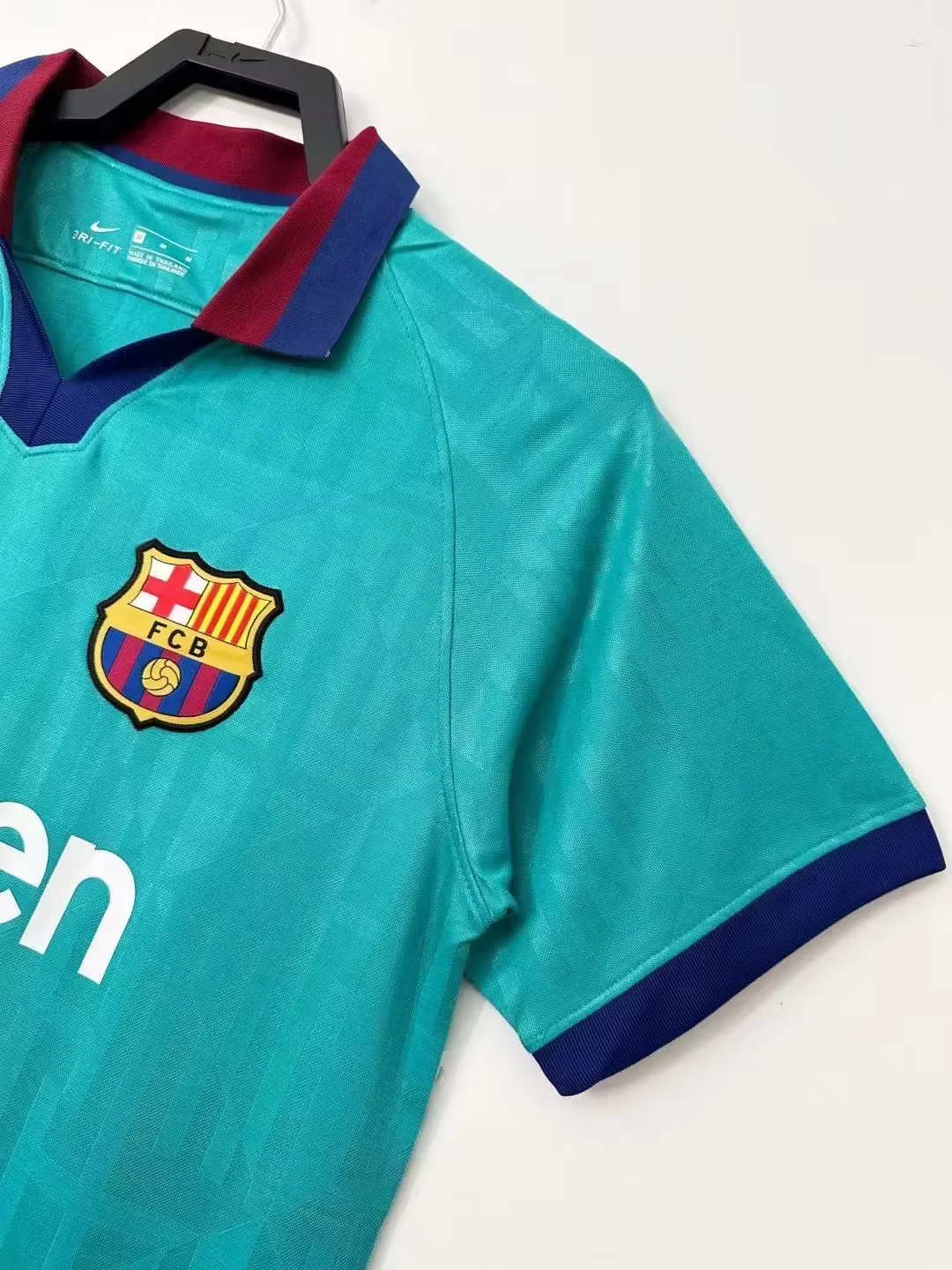 2019-20 Barcelona Home Retro Jersey view 7