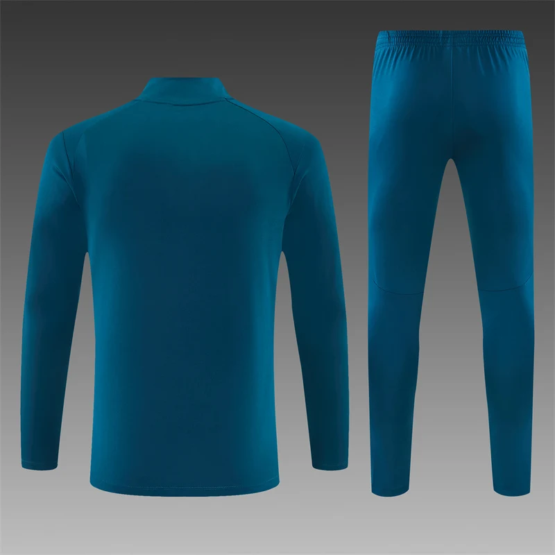 2026-27 Portugal Dark Green Half-Zip Training Top view 2