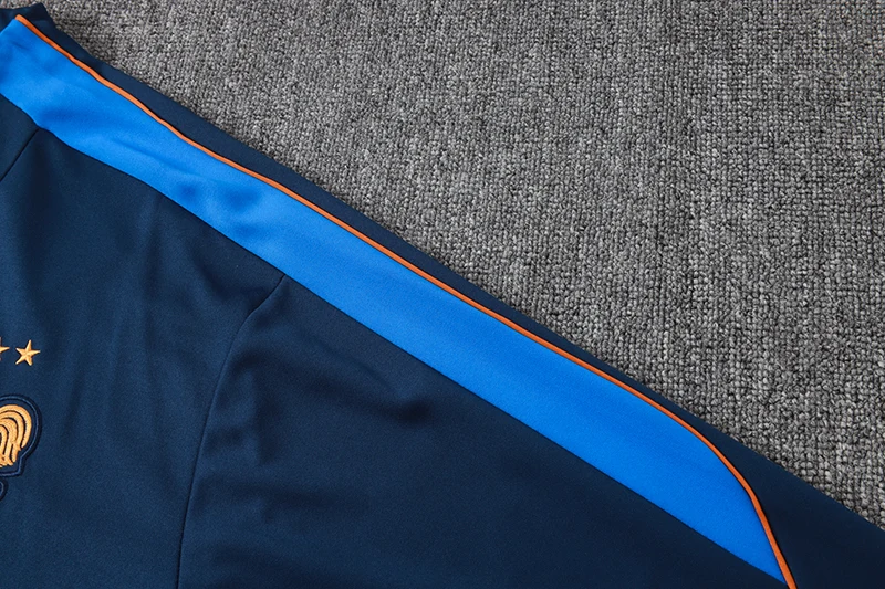 2026-27 France National Team Royal Blue Half-Zip Training Jersey view 14