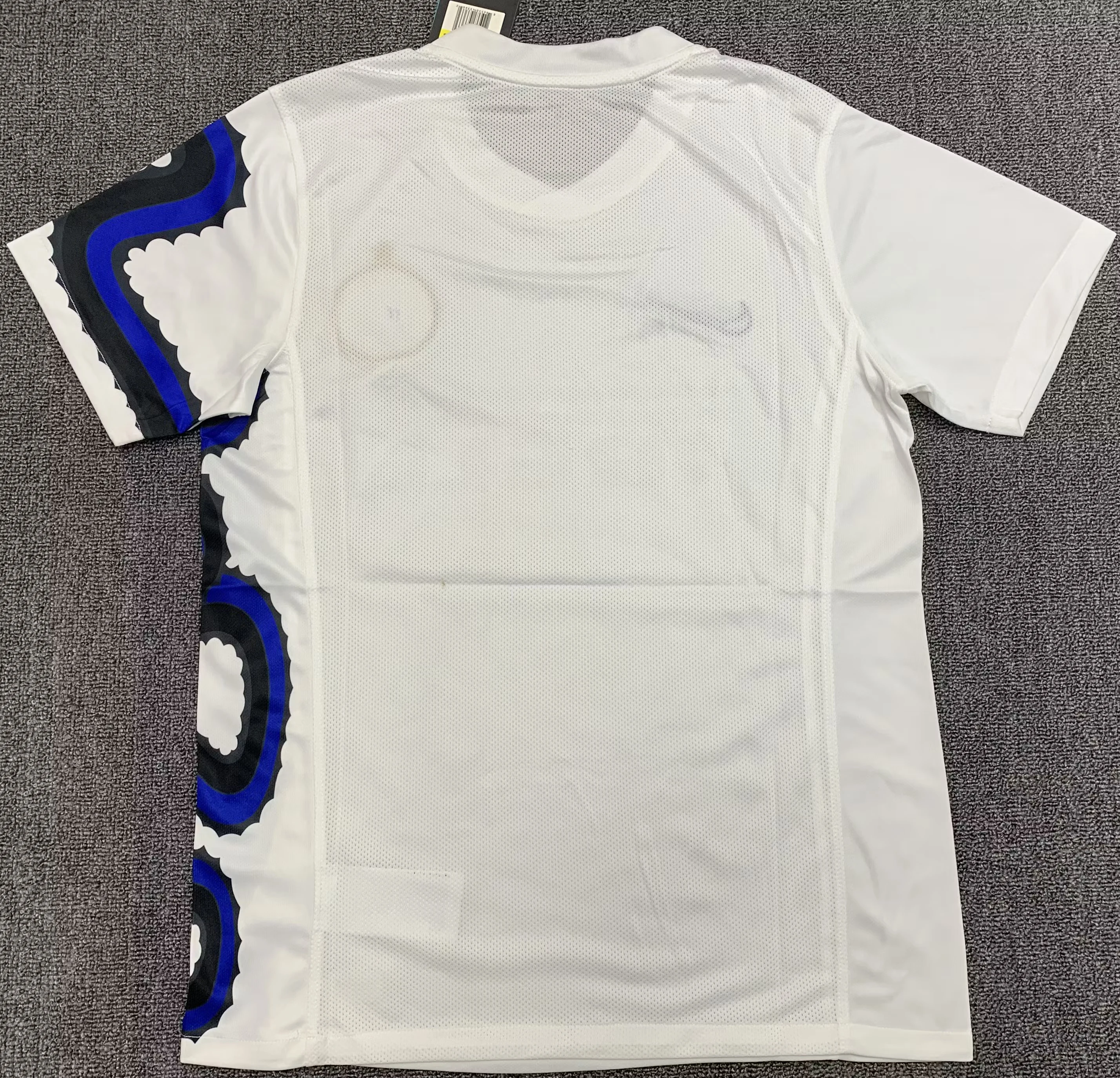 2010 Inter Milan Away White Retro Jersey view 2