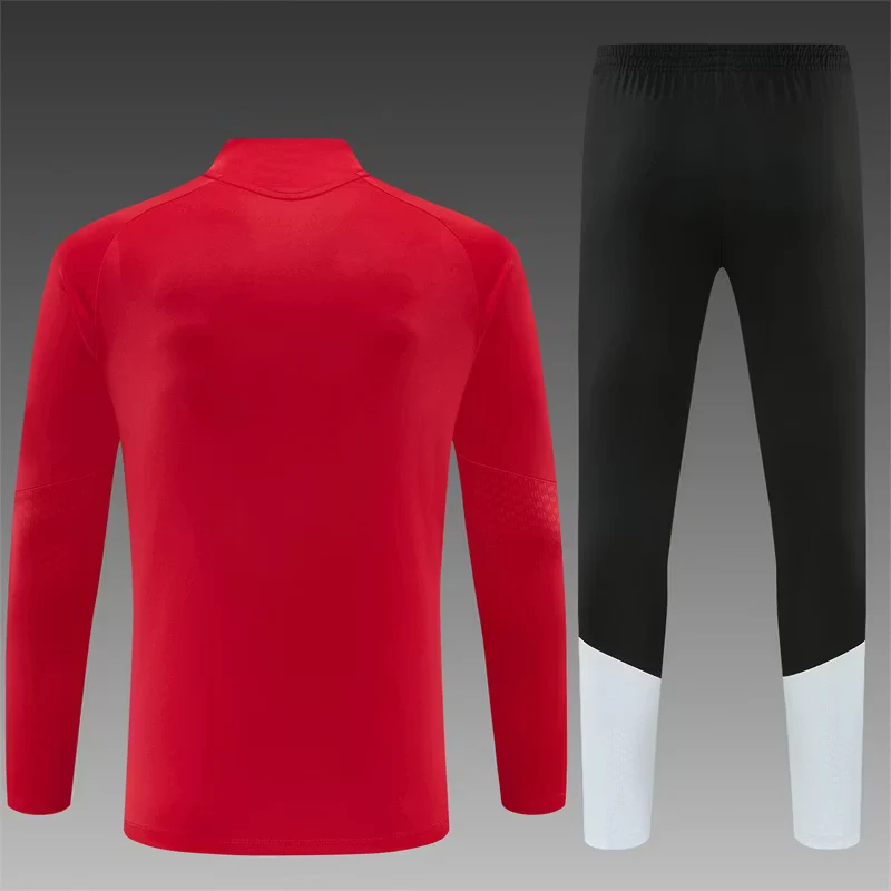 2026-27 Spain Red Half-Zip Training Jersey view 2