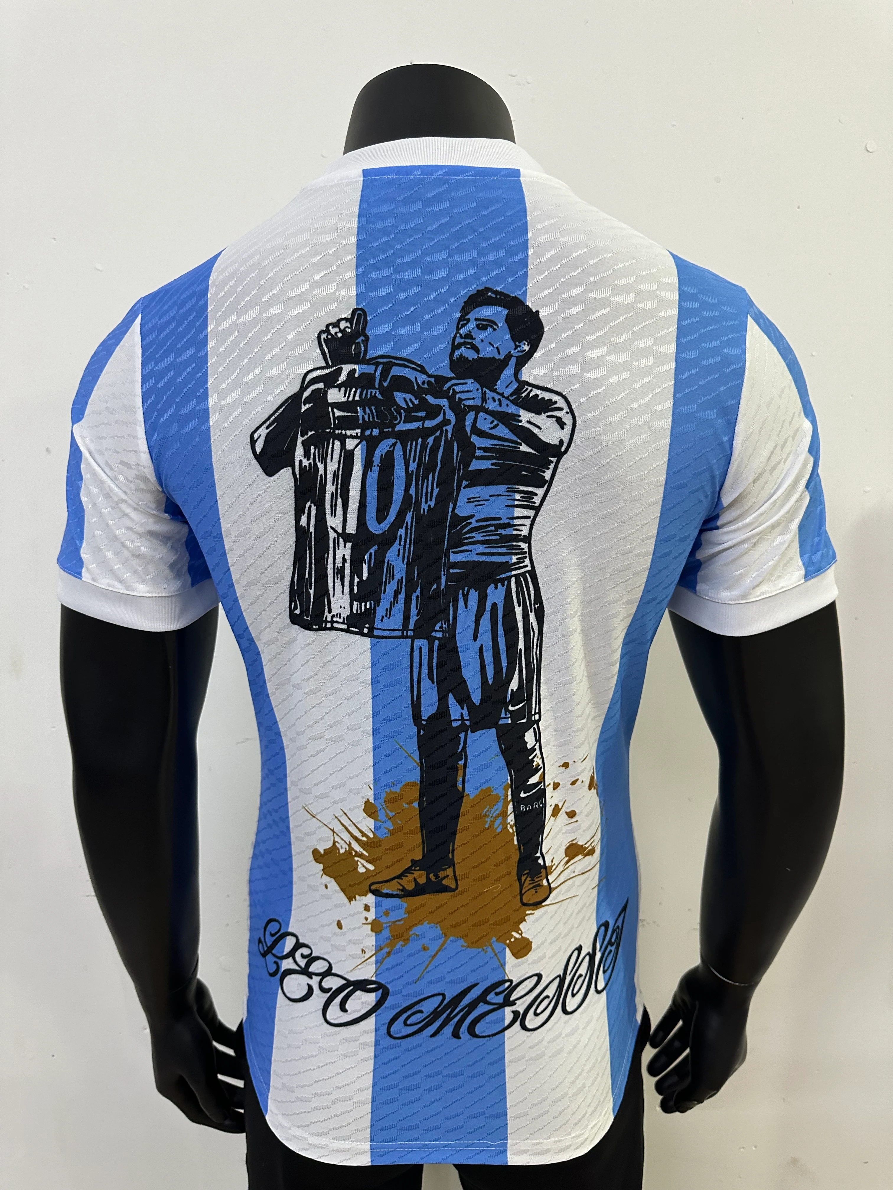 2025-26 Argentina Messi Commemorative Jersey – Player Version view 10