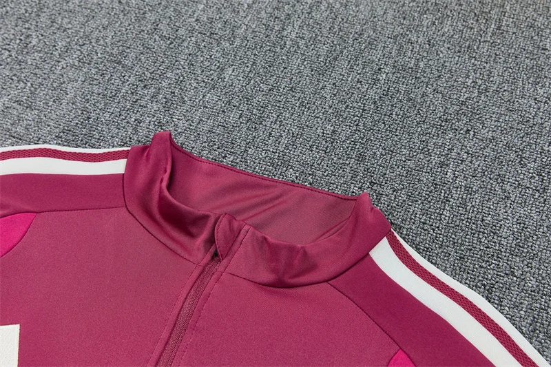 2026-27 Real Madrid Rose-Colored Half-Zip Training Jersey view 4
