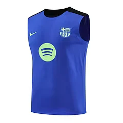 2025-26 Barcelona vest training jersey view 5