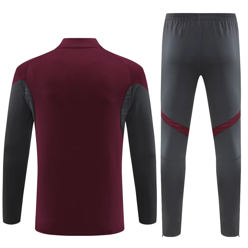 2025-26 Arsenal Red Half-Zip Training Jersey view 18