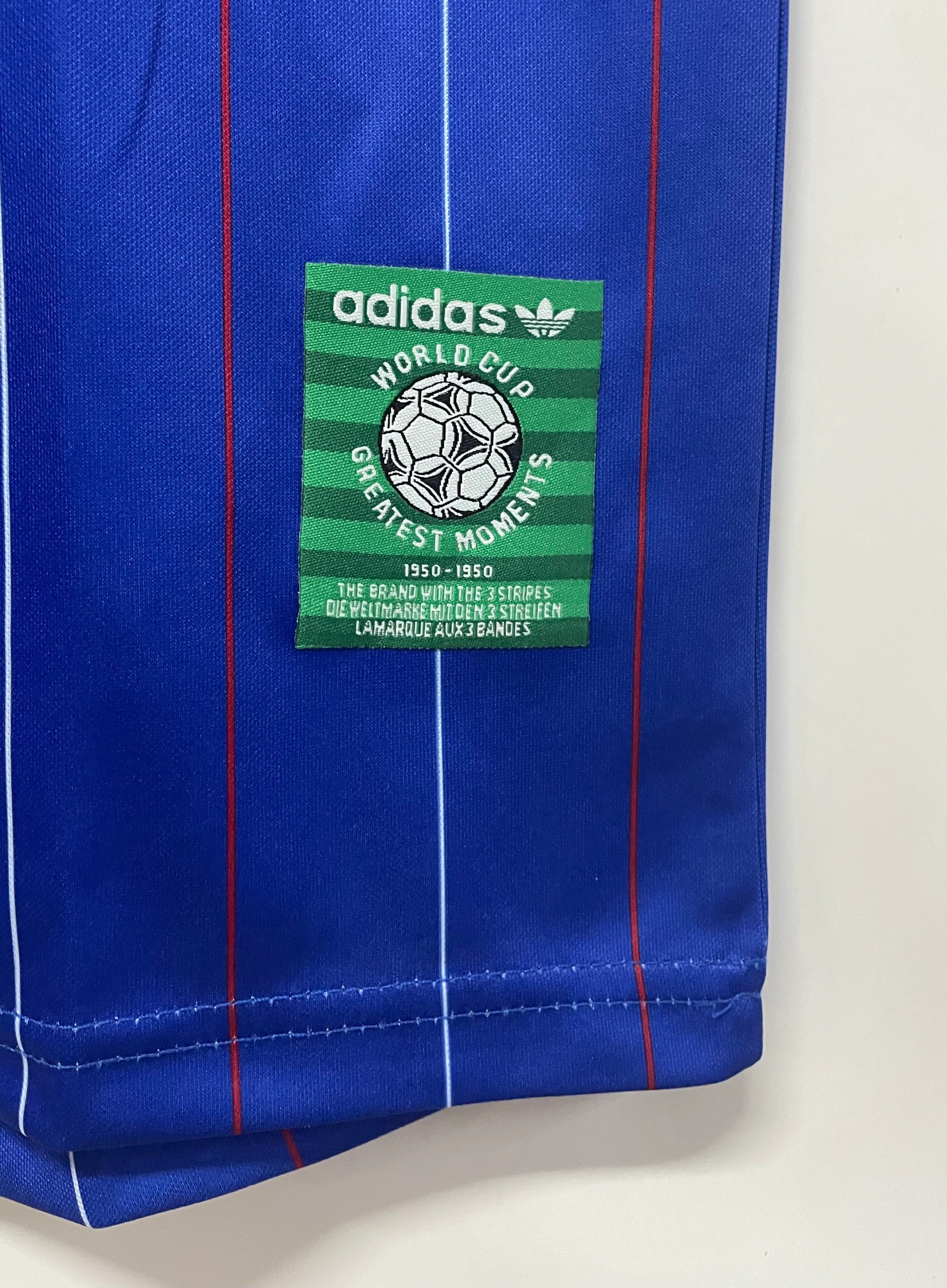 1982 France Home Retro Jersey view 3