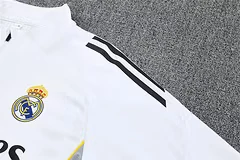 2025-26 Real Madrid White Half-Pull Training Jersey view 10