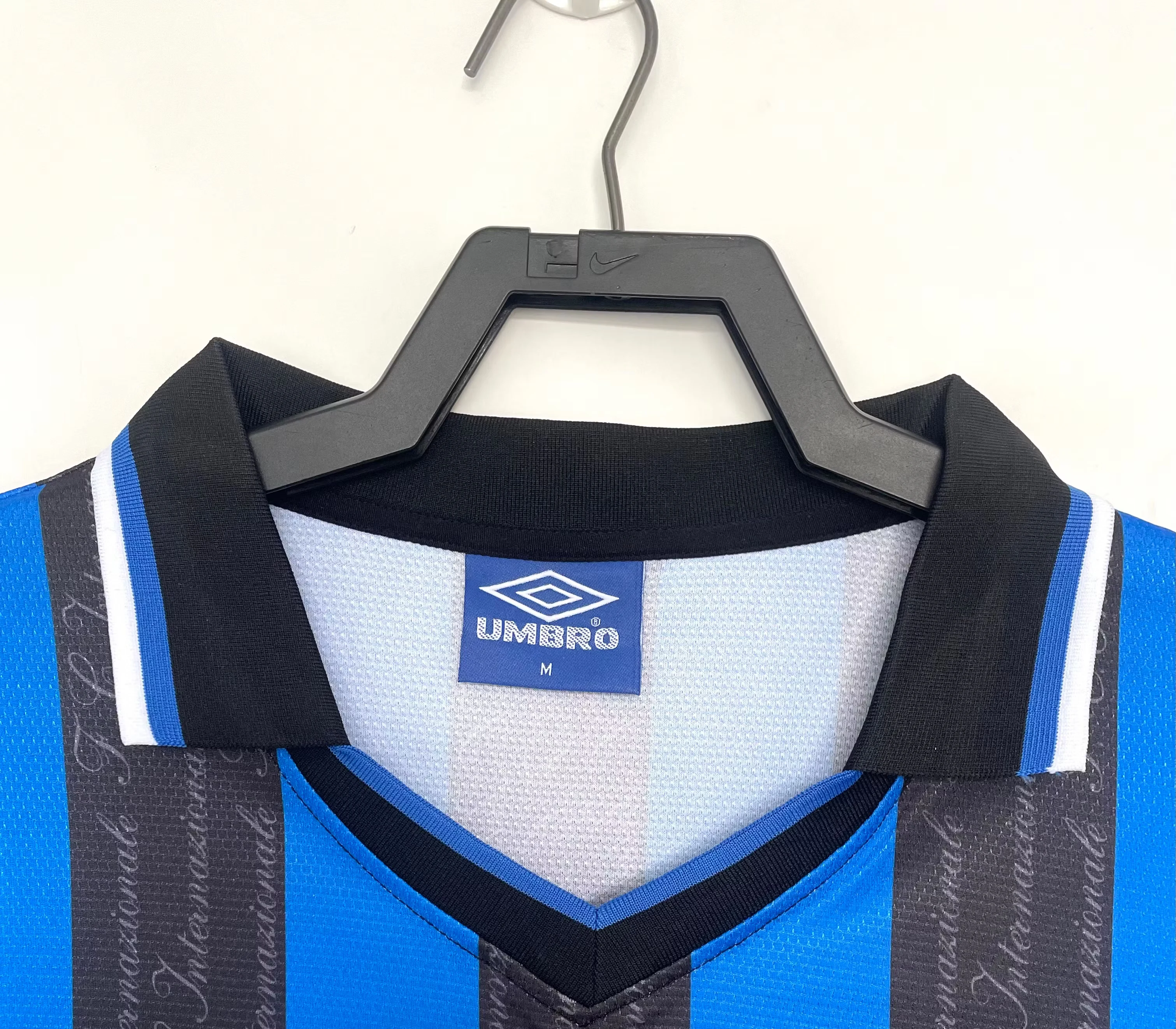 1997-98 Inter Milan Home Long Sleeve Retro Jersey view 8