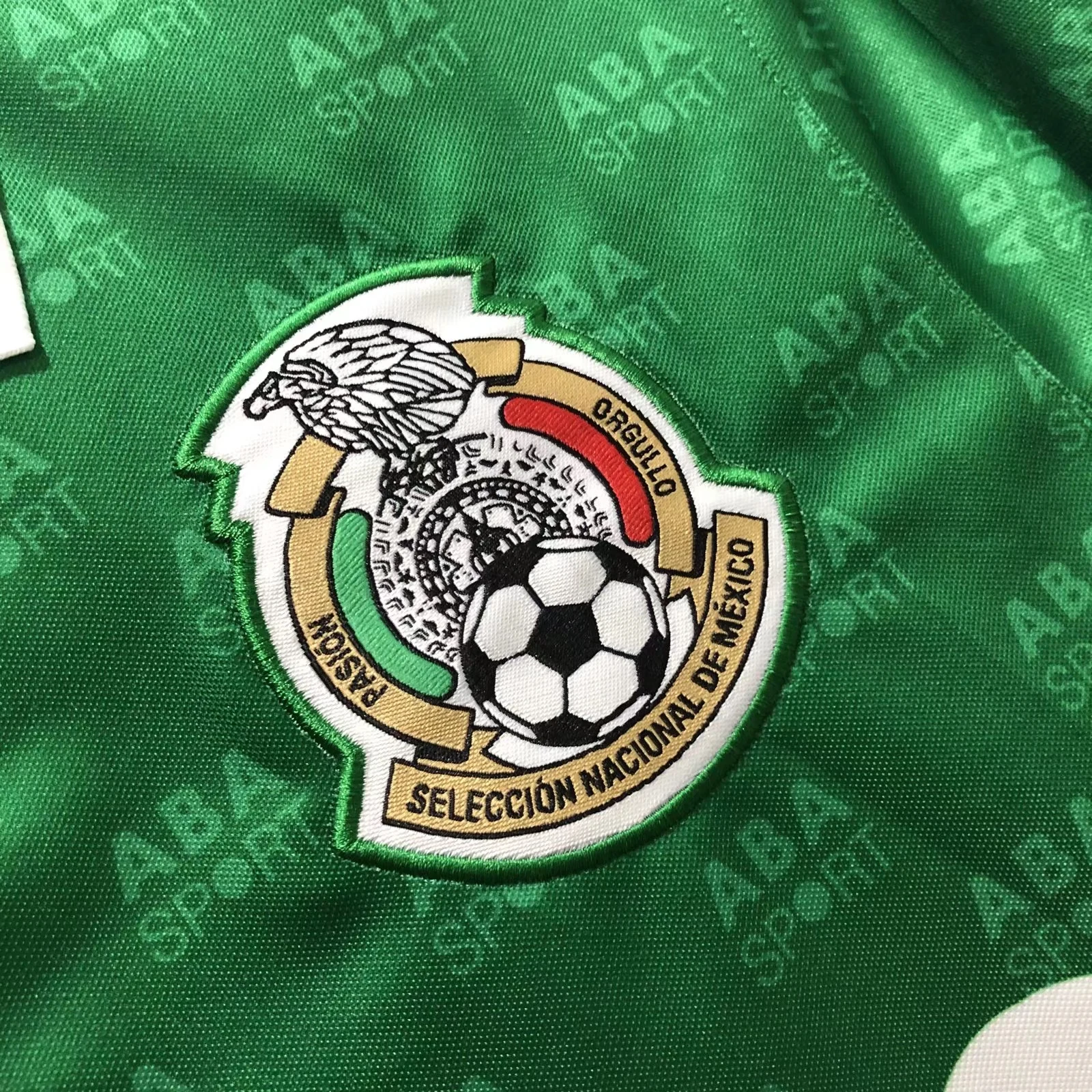 1995 Mexico Home Retro Jersey view 4