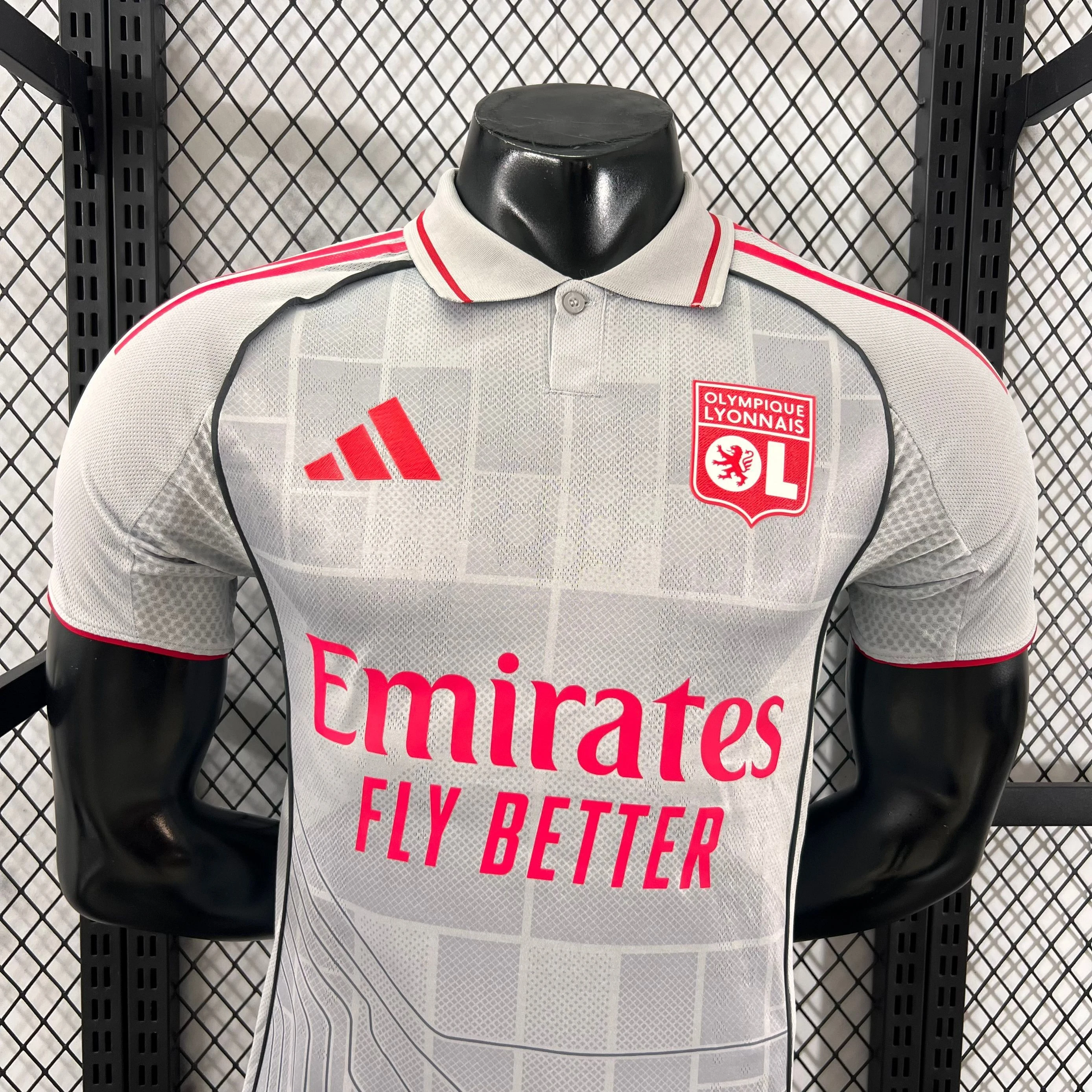 2025-26 Lyon Third Away Kit – Player Version view 3