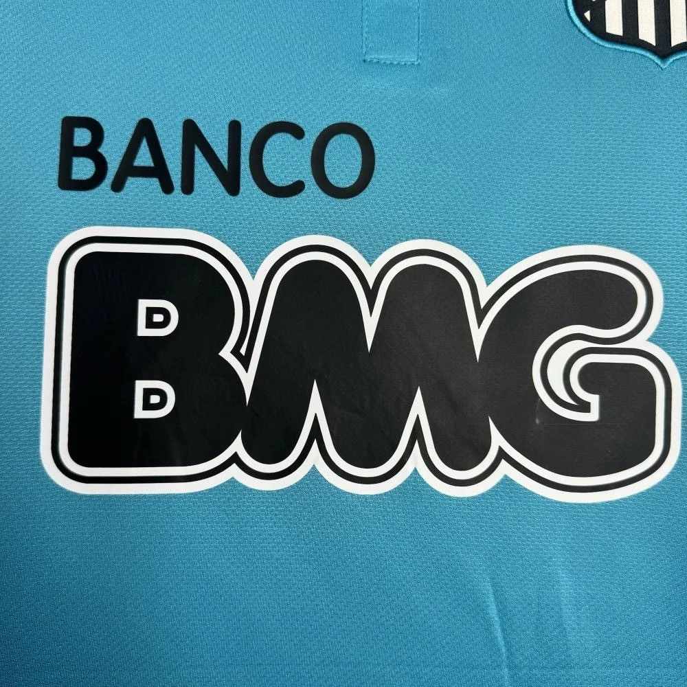2012-13 Santos Second Away Match Retro Long-Sleeve Jersey view 7