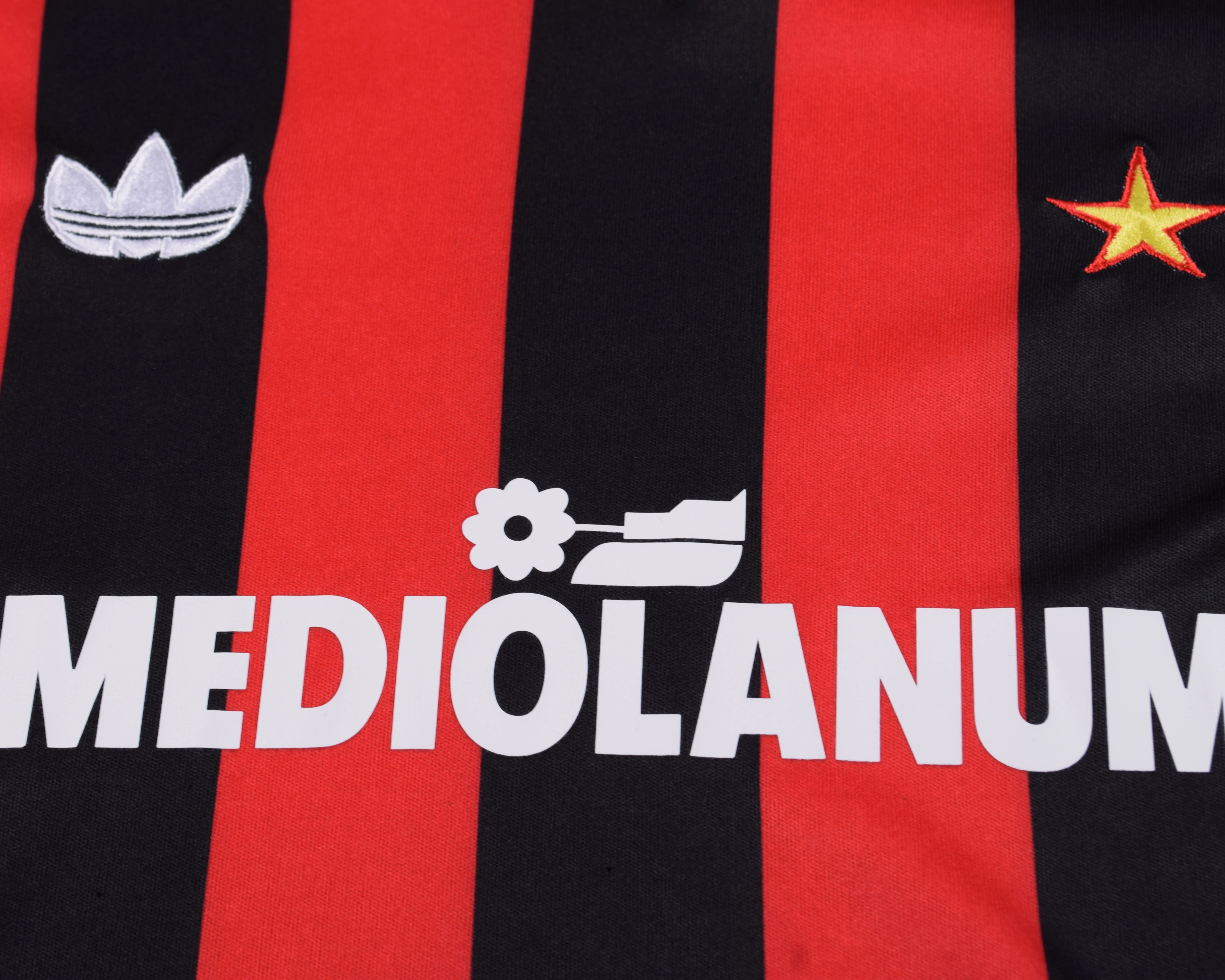 1990-91 AC Home Retro Shirt - Kids view 5