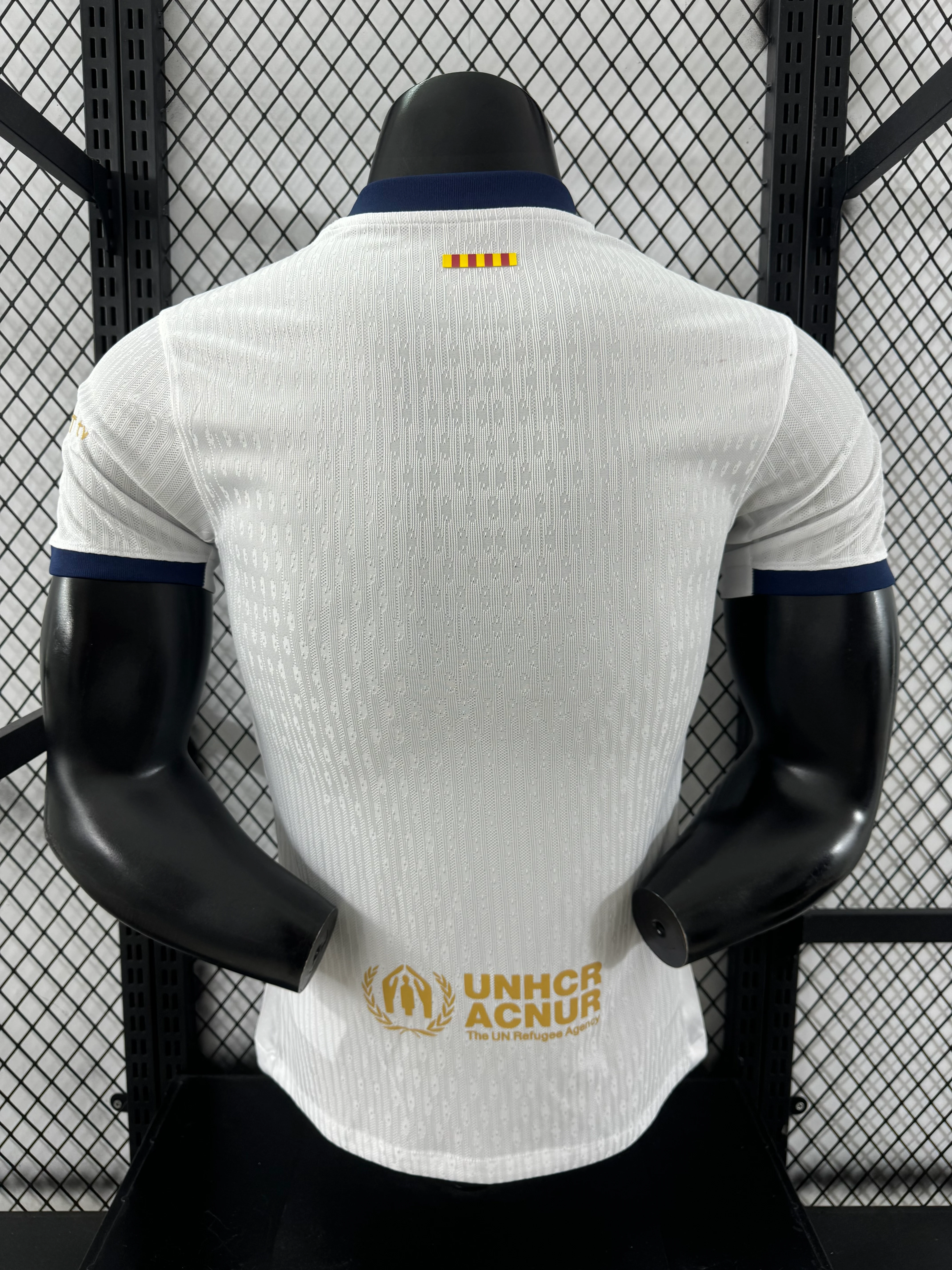 2025-26 Barcelona Special White Edition Jersey – Player Version view 2