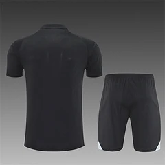 2025-26 Real Madrid Black Short Sleeve Training Jersey view 2
