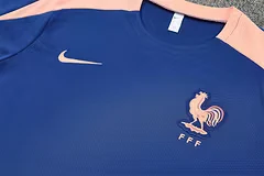 2025-26 France Blue Short Sleeve Training Jersey view 10
