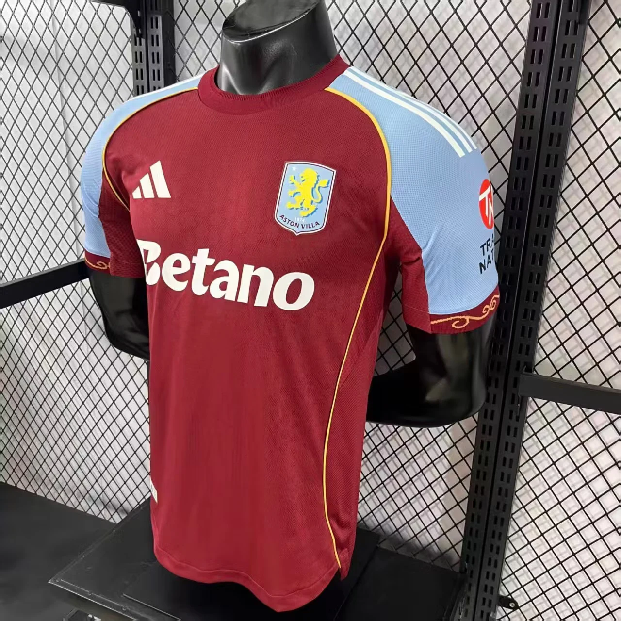 2025-26 Aston Villa Home Shirt – Player Version view 8