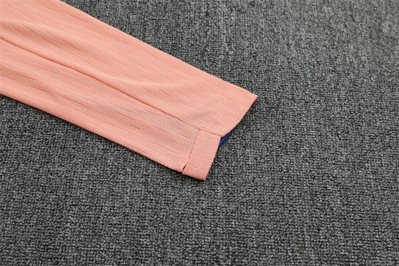 2025-26 France Light Pink Half-Zip Training Jersey view 8