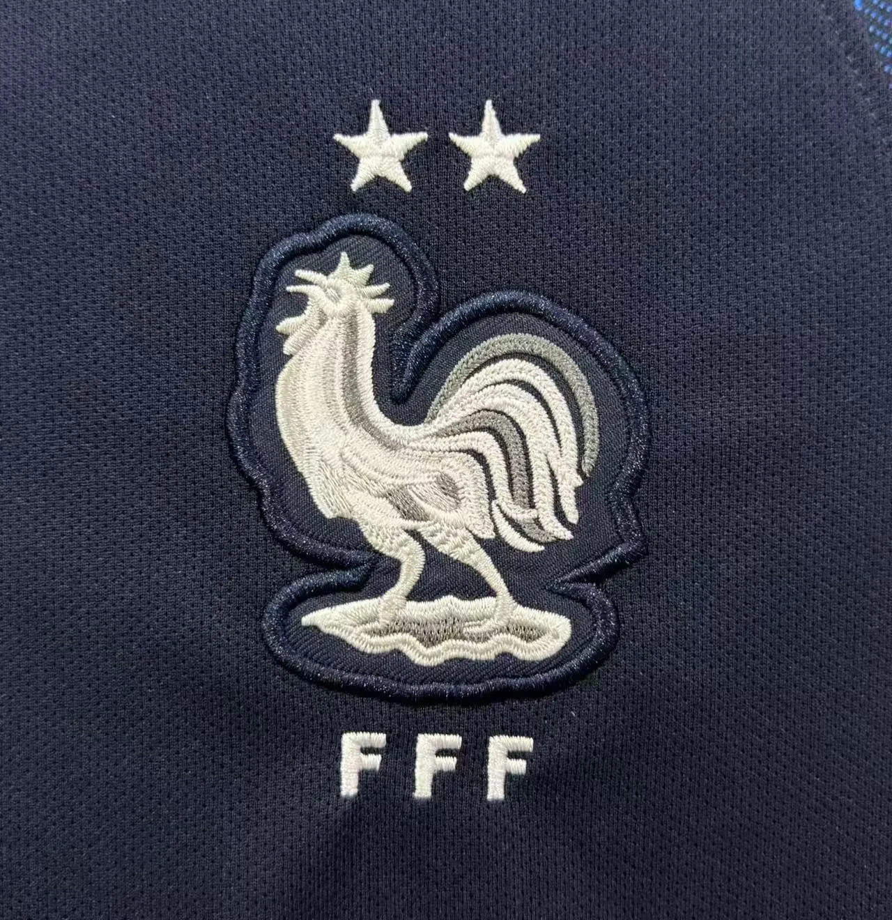 2018 France Home Retro Jersey view 8