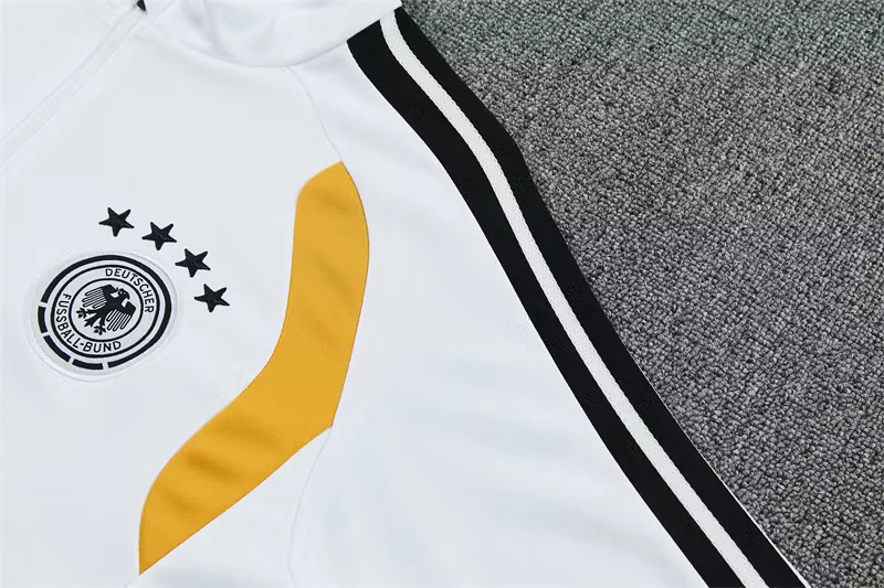 2026-27 Germany White Half-Zip Training Jersey view 8