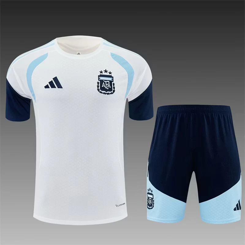 2026-27 Argentina White Short-Sleeve Training Jersey