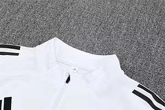 2025-26 Real Madrid White Half-Pull Training Jersey view 12