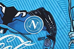 2025-26 Napoli Light Blue Short Sleeve Training Jersey view 8