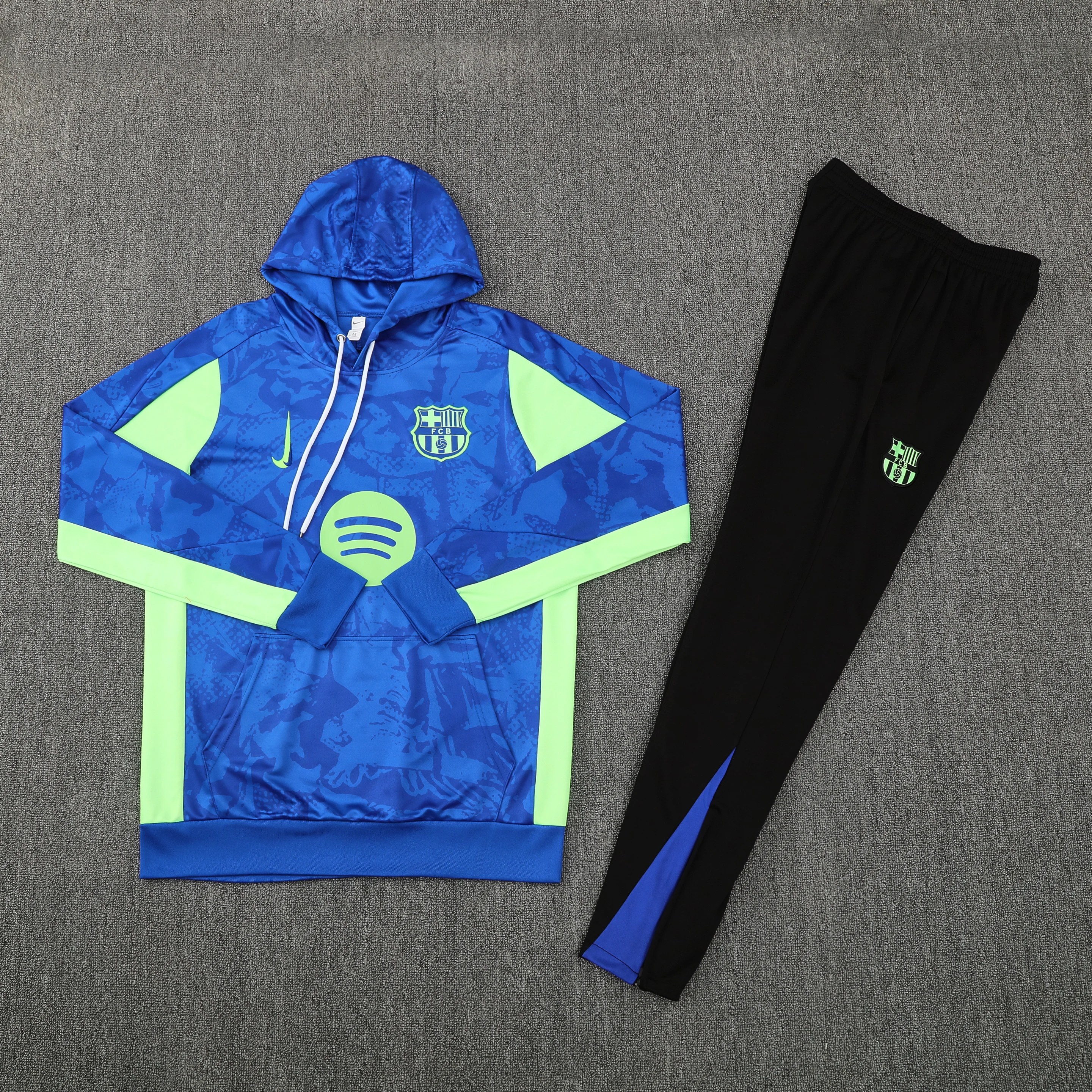 2025-26 Barcelona Blue Half-Zip Training Jersey view 20