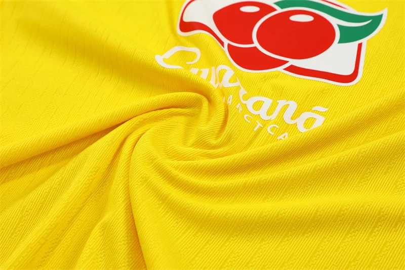 2025-26 Brazil Yellow Half-Zip Training Jersey view 7