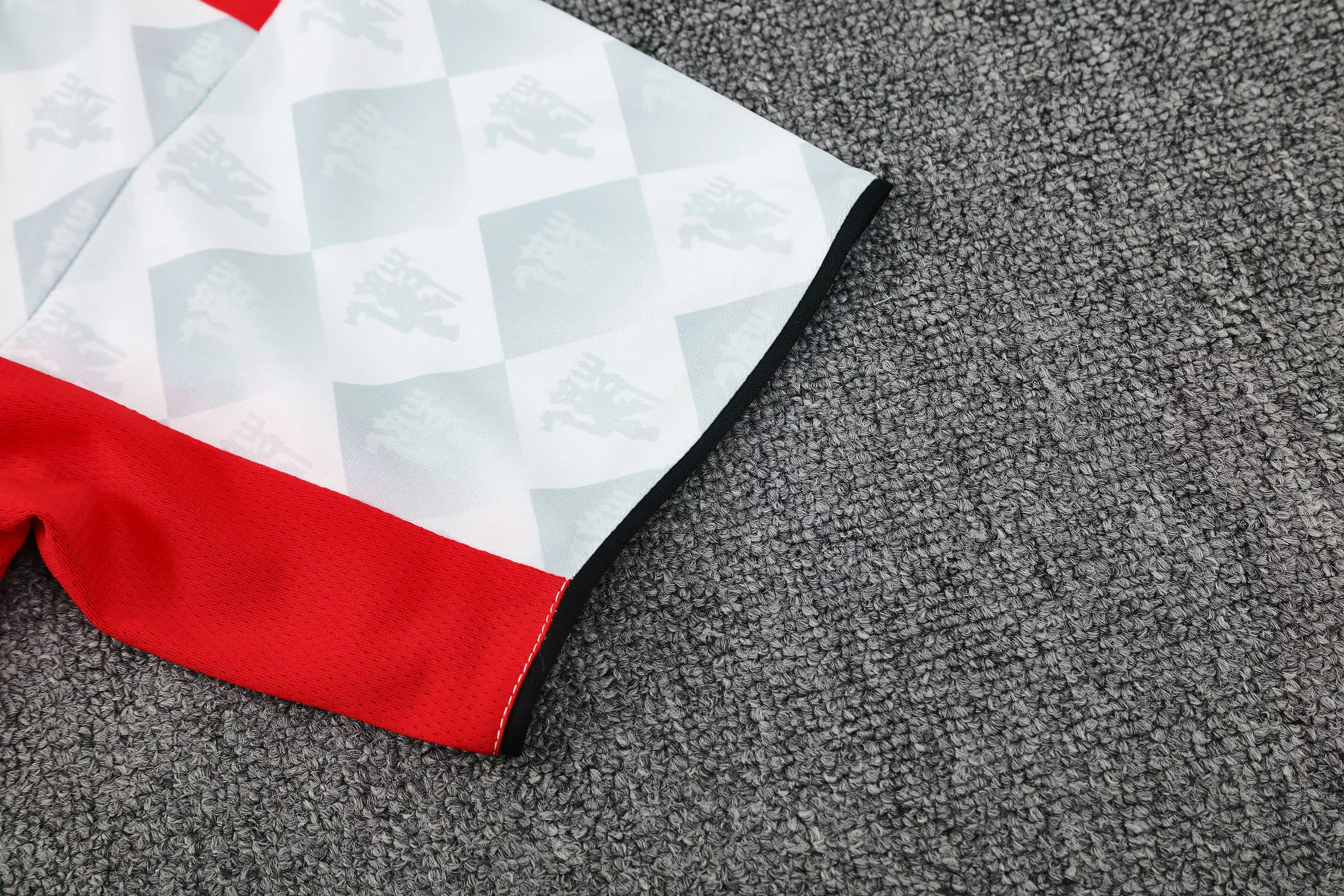 2025-26 Manchester United white short-sleeved training jersey view 8