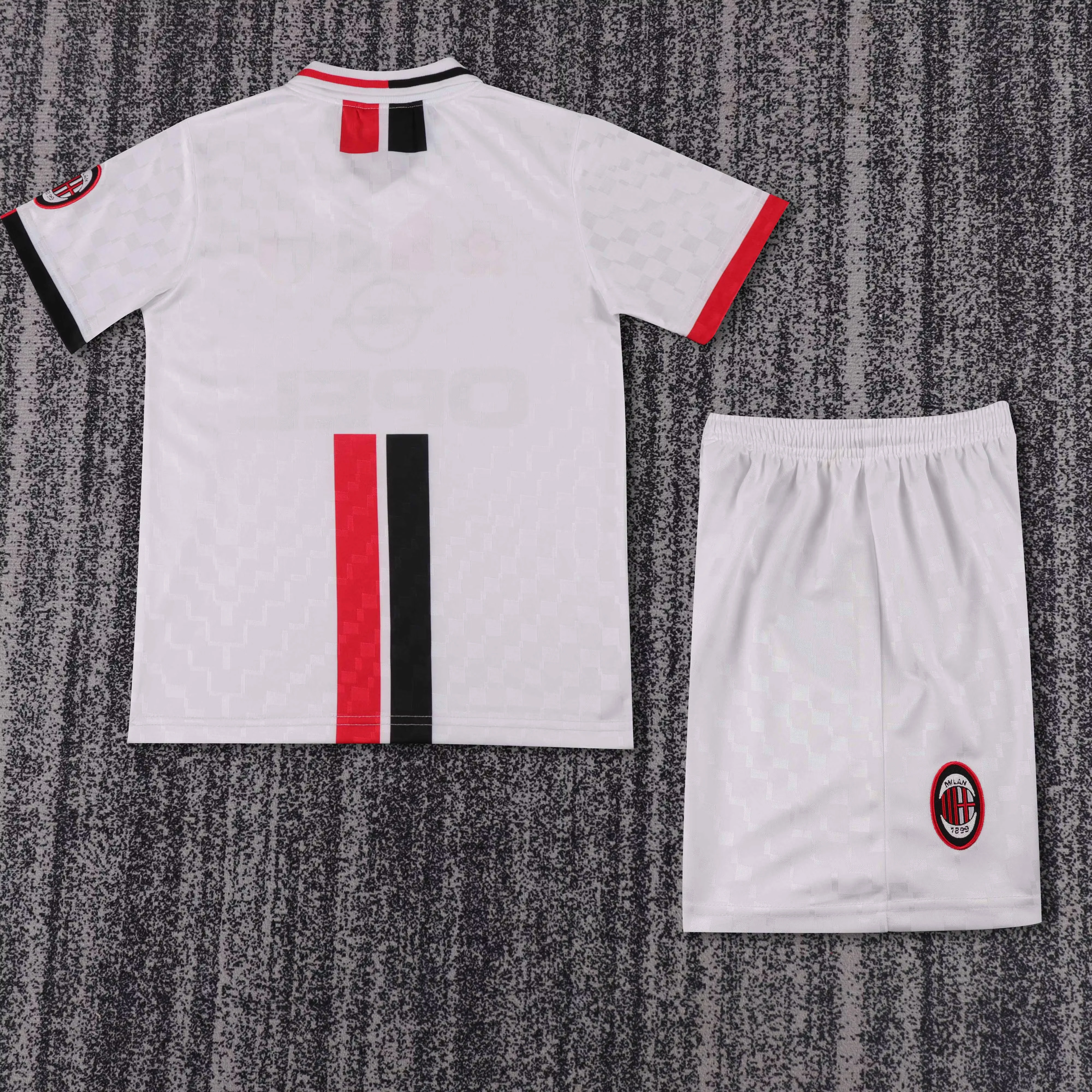 1996-97 AC Away Retro Shirt - Kids Sizes view 2