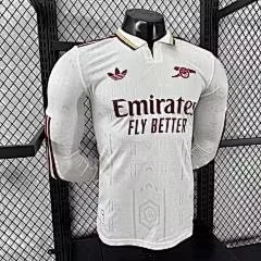 2025-26 Arsenal Away Long Sleeve Shirt - Player Edition view 6