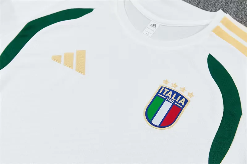 2026-27 Italy White Short-Sleeve Training Jersey view 5