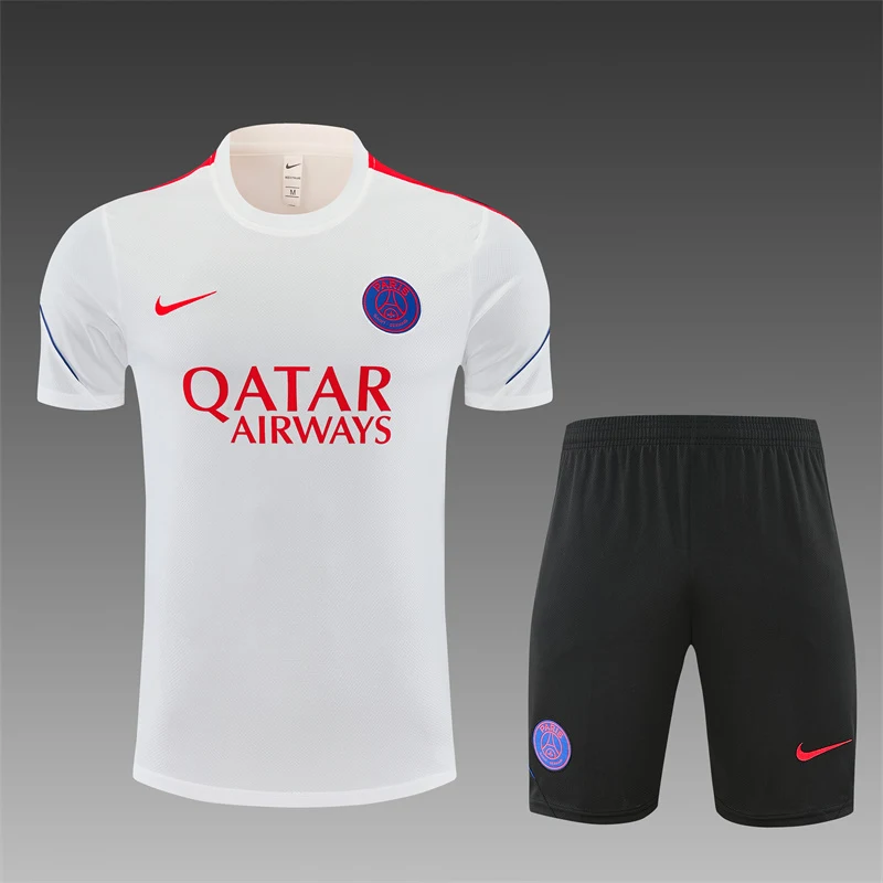 2026-27 Paris White Short-Sleeve Training Jersey view 16
