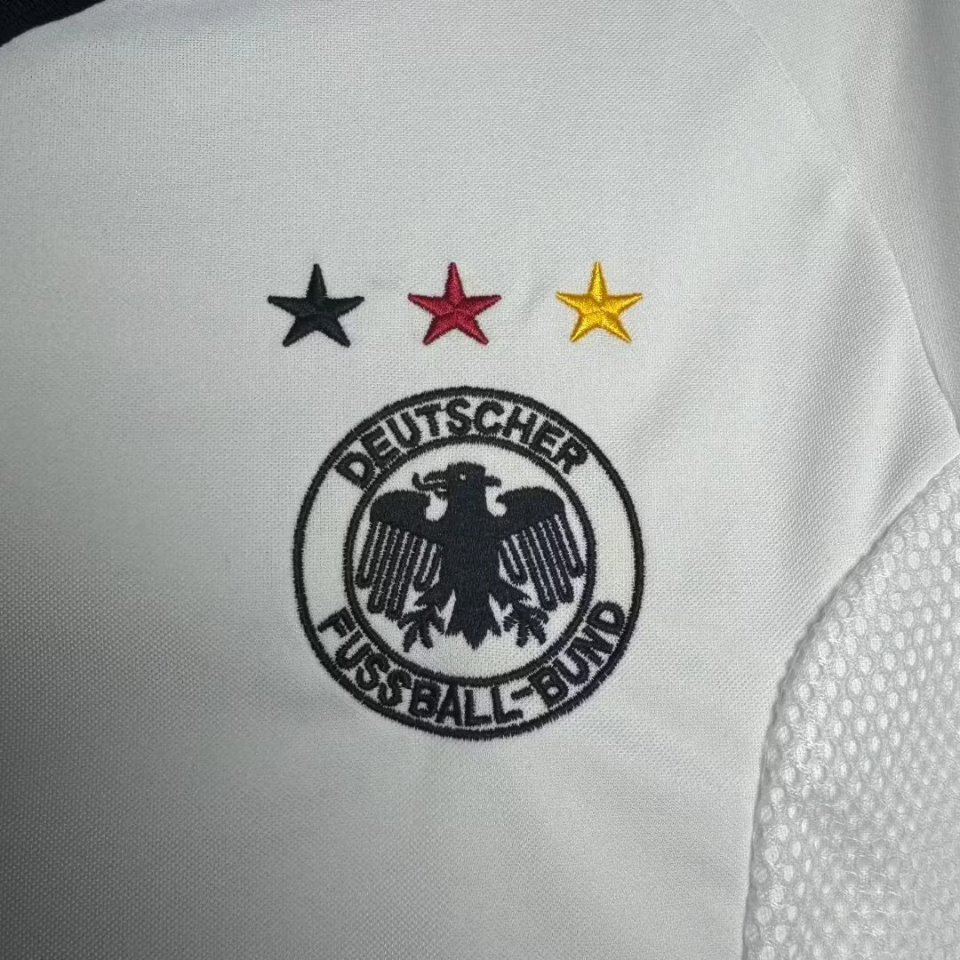 2002 Germany Home Retro Jersey view 4