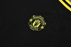 2025-26 Manchester United black short-sleeved training jersey view 15