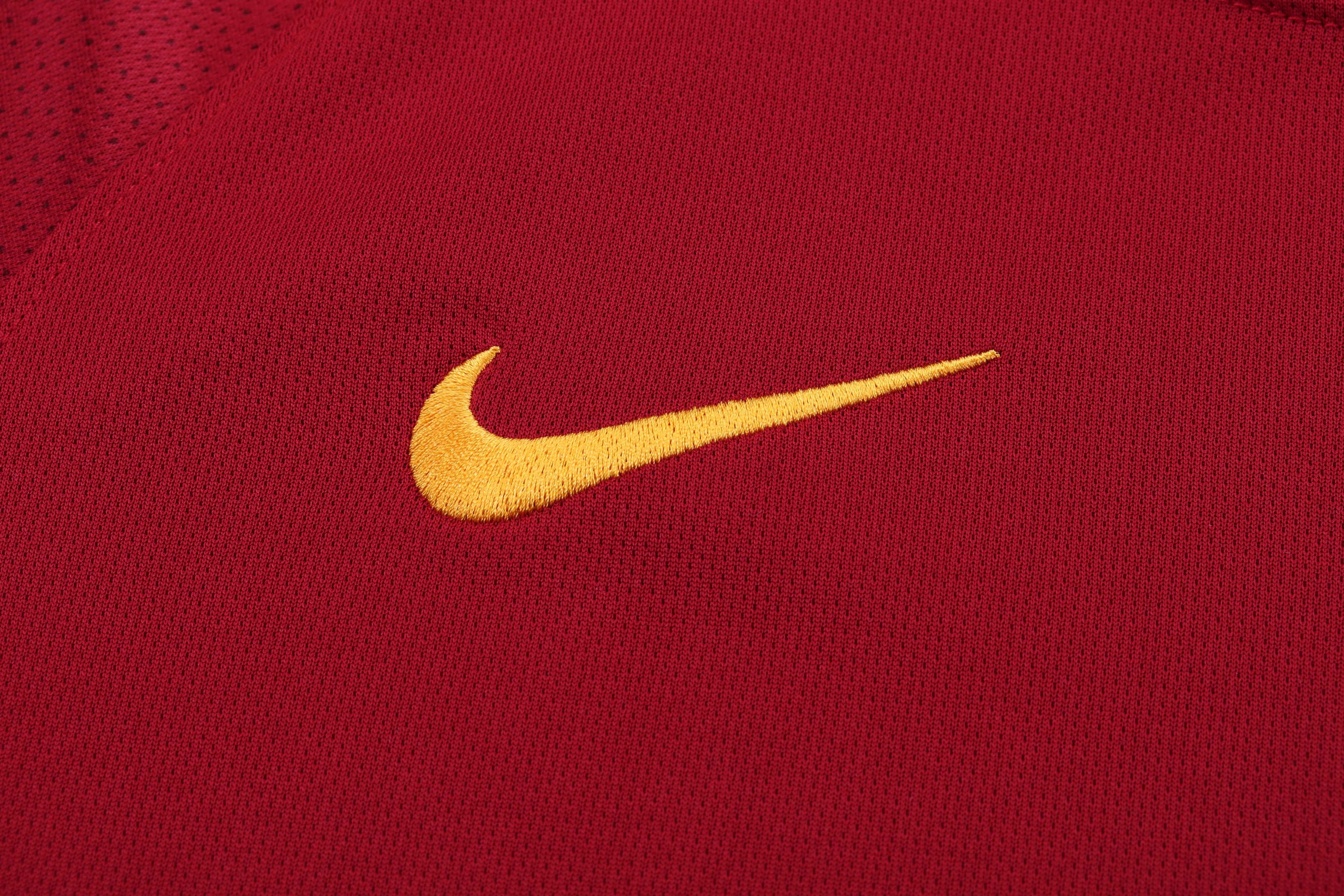 2017-18 Roma Home Retro Jersey - Children's Size view 6