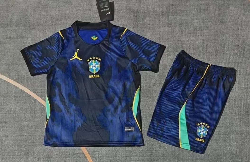 2026-27 Brazil Away Jersey - Kids'