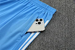 2025-26 Real Madrid light blue short-sleeved training jersey view 4