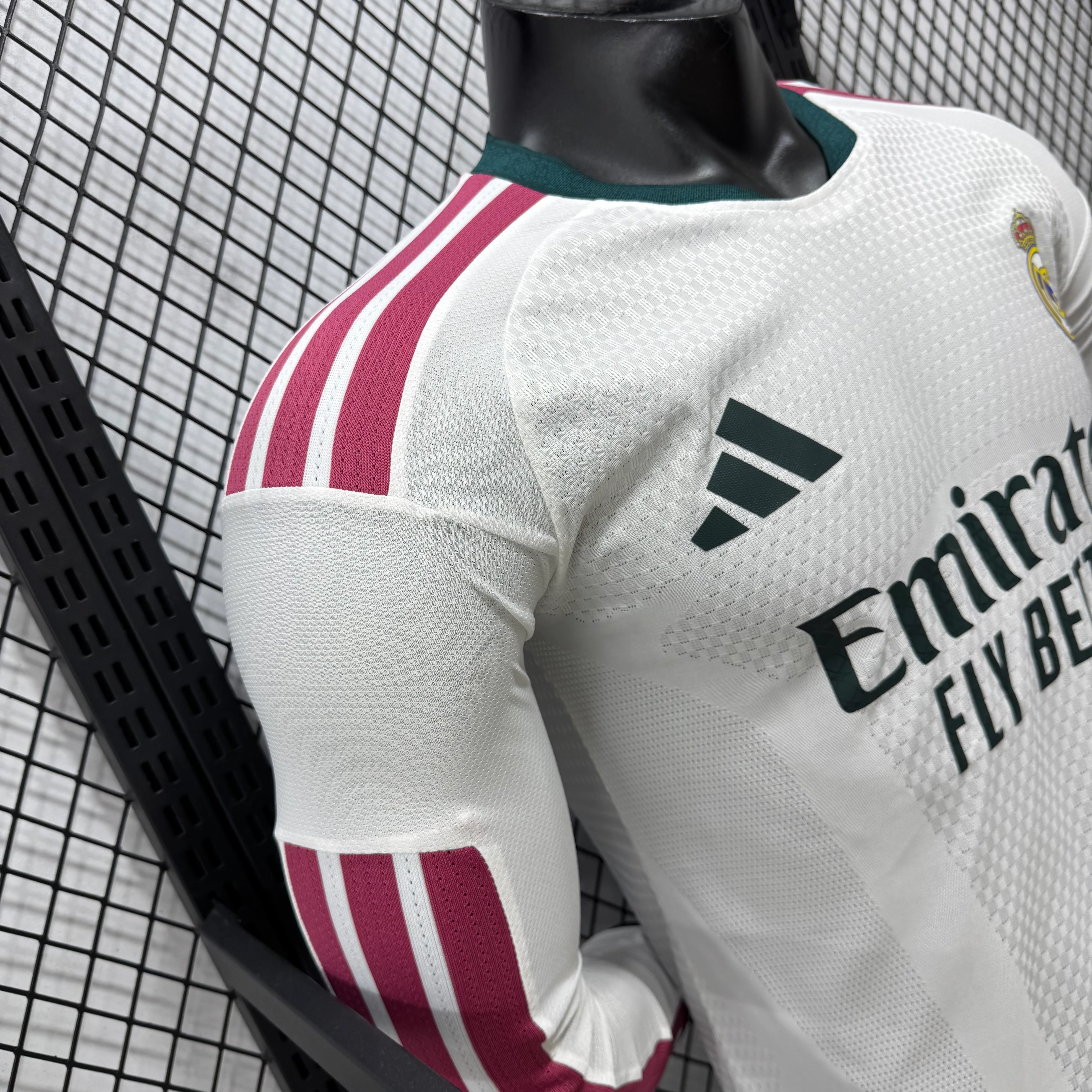 2026-27 Real Madrid Home Long-Sleeve Jersey - Player Version view 9
