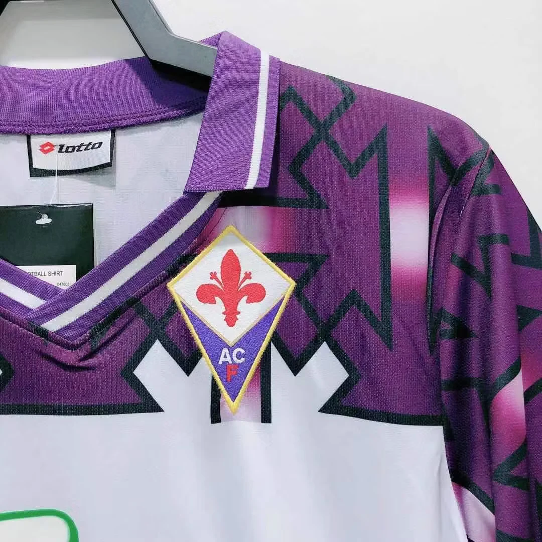 1992-93 Fiorentina Away Retro Jersey view 8