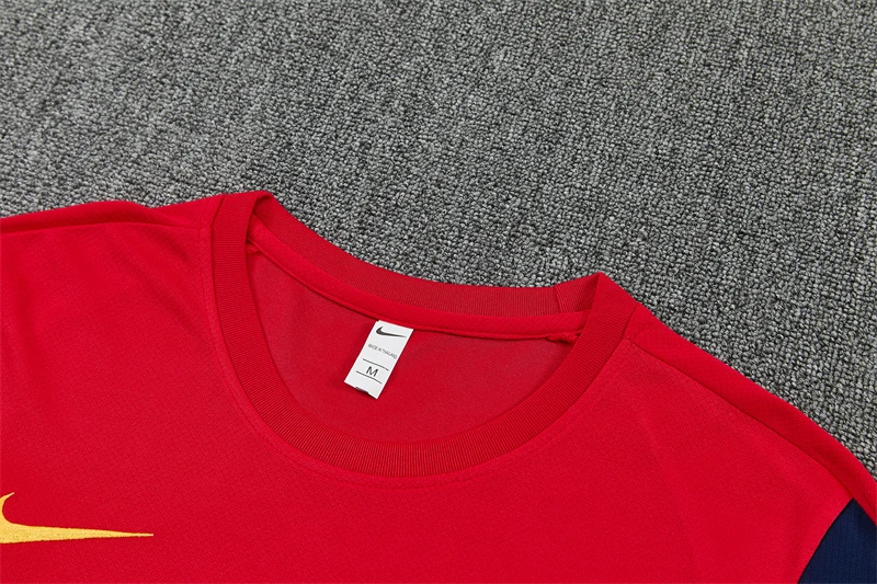 2026-27 Barcelona Red Short-Sleeve Training Jersey view 9