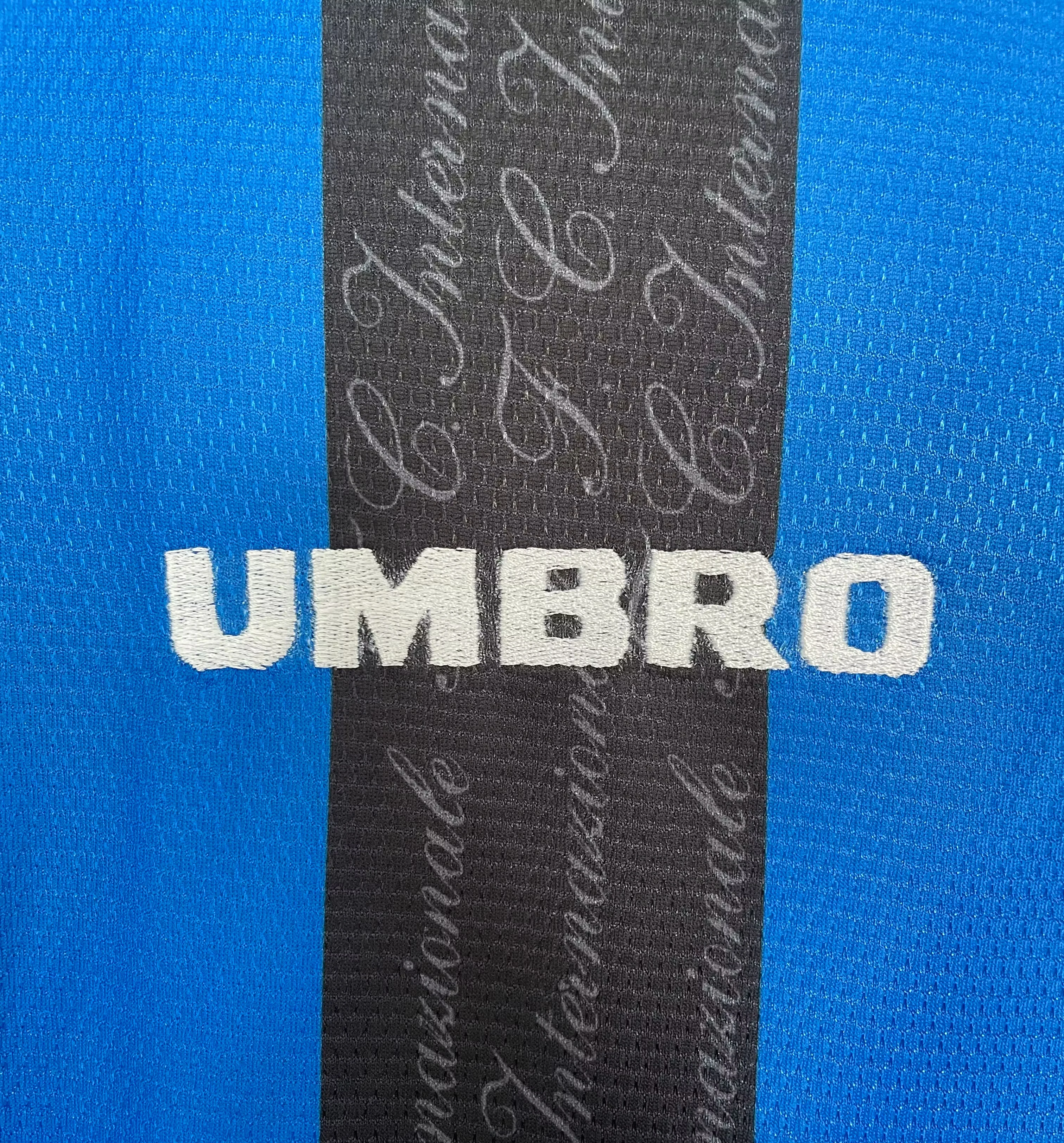 1997-98 Inter Milan Home Long Sleeve Retro Jersey view 7