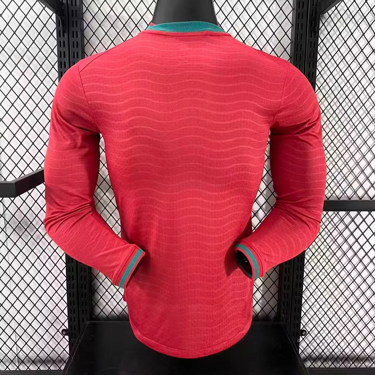 2026 Portugal Home Long-Sleeve Jersey – Player Version view 2